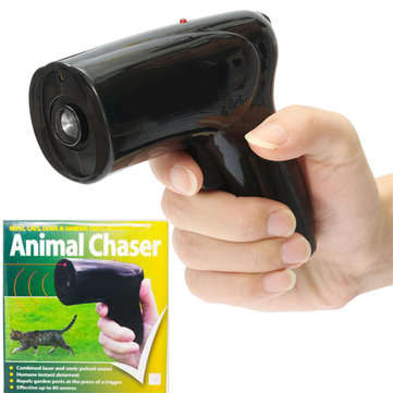 Portable Ultrasonic Dog Repeller Chaser Stop Barking Animal Protect Dog Training