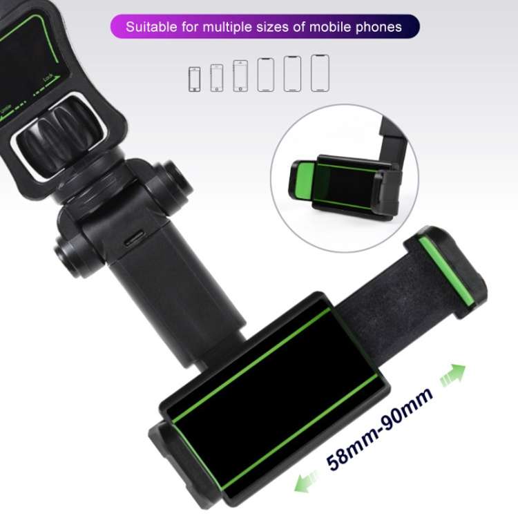 H02 Car Rearview Mirror Mobile Phone Holder Pillow Universal Car Mobile Phone Holder