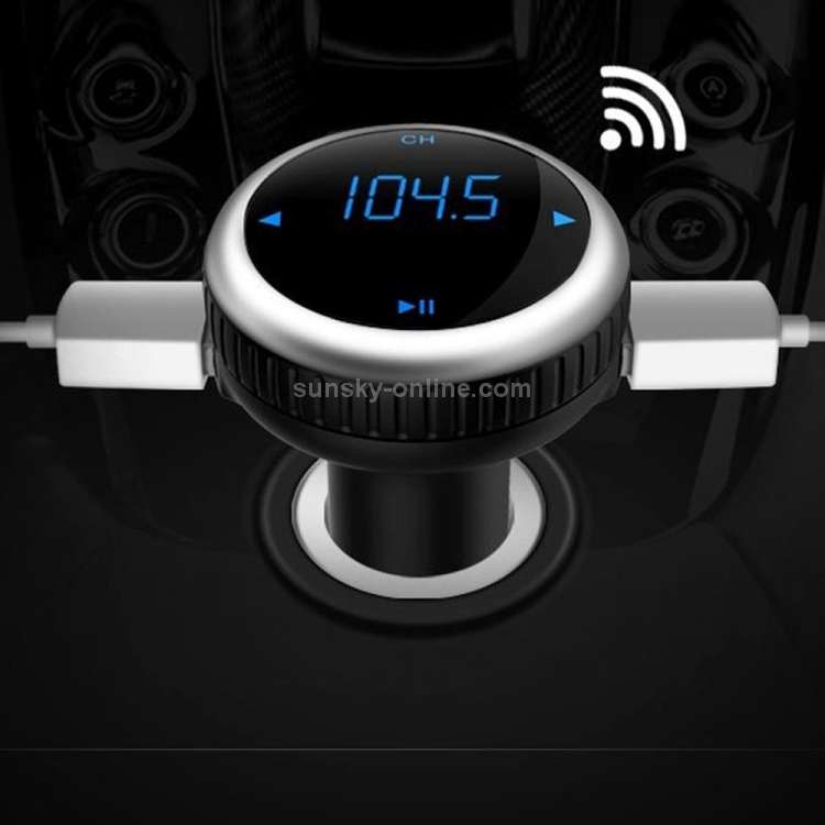 BT69 Car Stereo Radio Bluetooth MP3 Audio Player Multi-functional Bluetooth Hands-free Calling