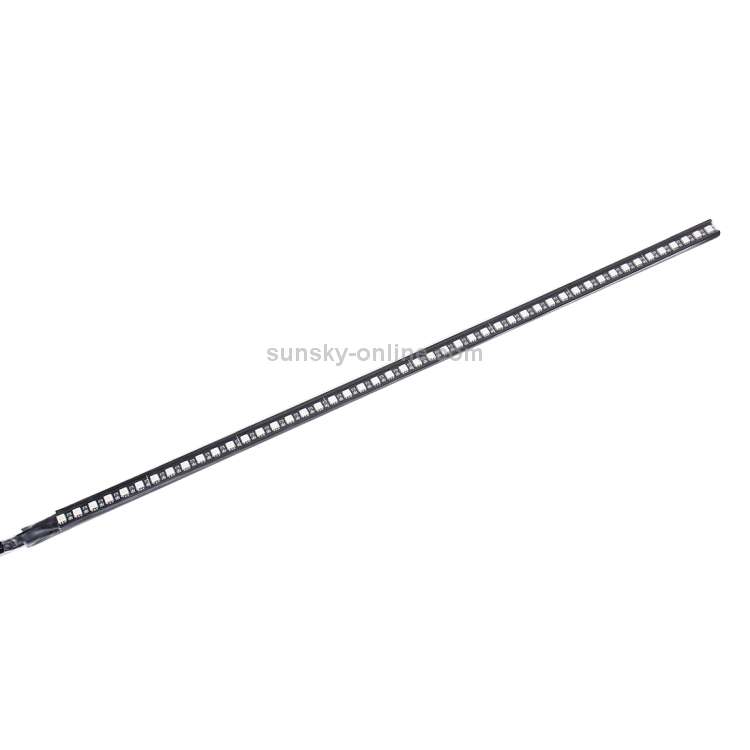 56cm RGB 48 LED 5050 SMD Car Knight Rider Strip Light with Remote Controller