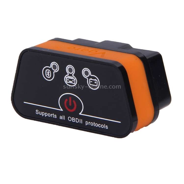 Vgate iCar II Super Mini ELM327 OBDII Bluetooth V3.0 Car Scanner Tool, Support Android OS