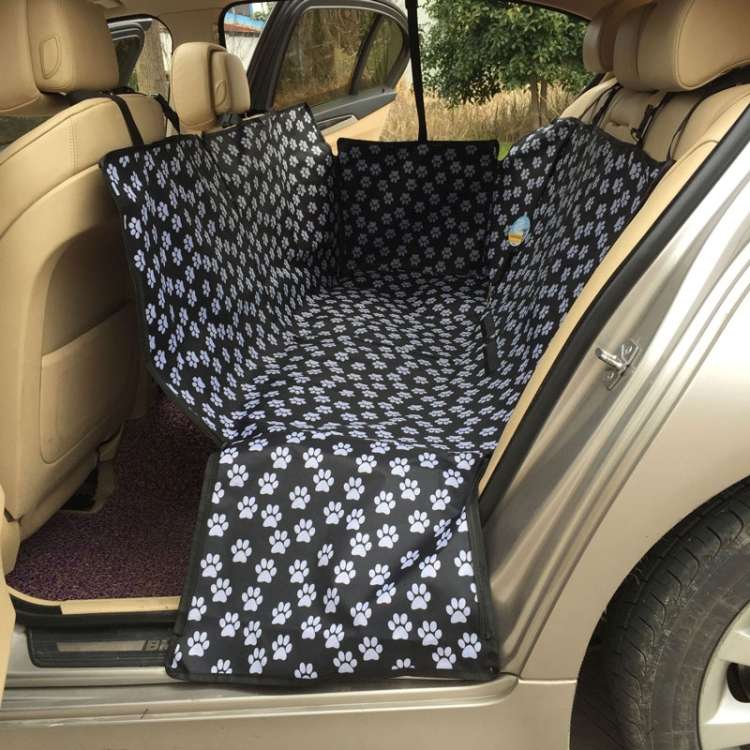Waterproof Rear Back Pet Dog Car Seat Cover Mats Hammock Protector With Safety Belt