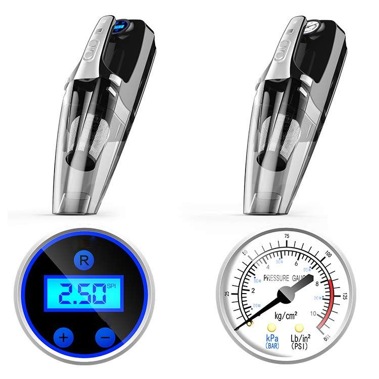 R-6055 Vacuum Cleaner 4 in 1 Inflatable Pump Home Car Two-Purpose High Power Vacuum Cleaner