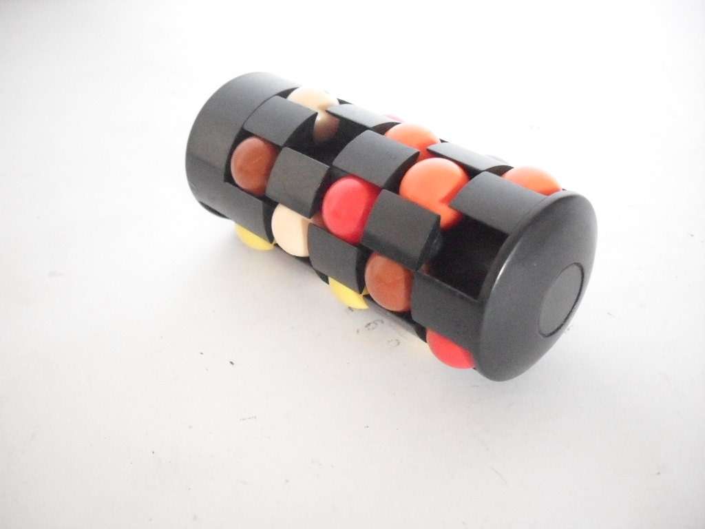 Vintage 5x5 Varikon Tower Rubik's Puzzle, Hungary 1980's