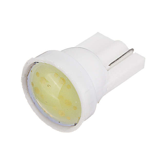 Car White 1 LED COB SMD T10 W5W Wedge Side Light Bulb Lamp