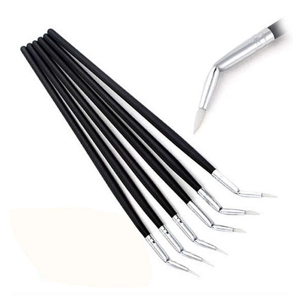 1 pcs Professional Makeup Eye Liner Eyeliner Elbowed Brush