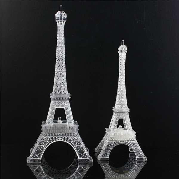 Romantic Eiffel Tower Desk Bedroom Night Light Decoration Baby Table LED Lamp