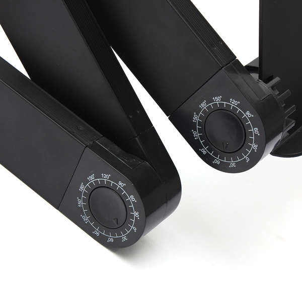 Folding Table Stand for Notebook Laptop with Mouse Holder