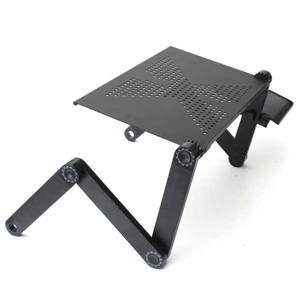 Folding Table Stand for Notebook Laptop with Mouse Holder