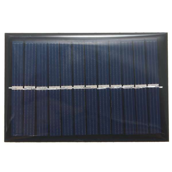 6V 100mA 0.6W Polycrystalline Mini Epoxy Solar Panel Photovoltaic Panel