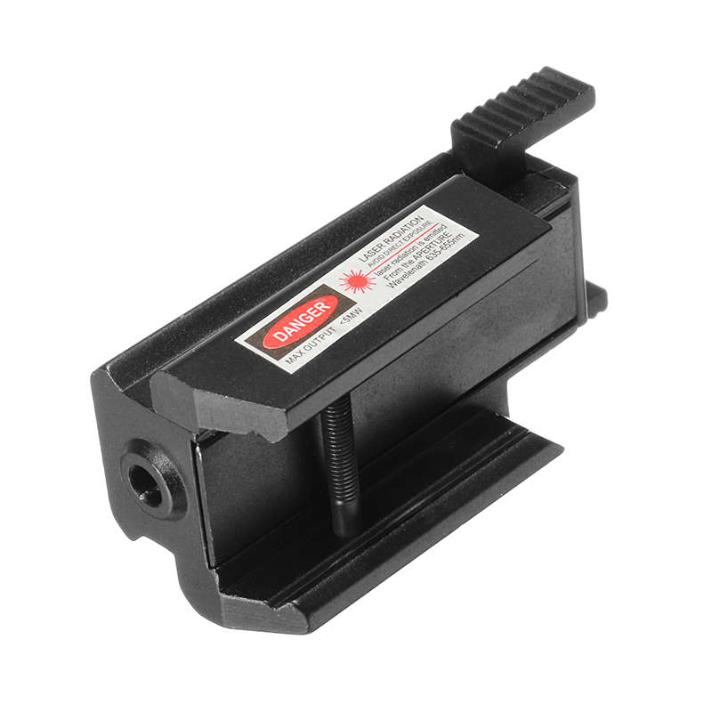 Low Profile Red Laser Sight Beam Dot Sight Scope Tactical Picatinny 20mm Rail Mount