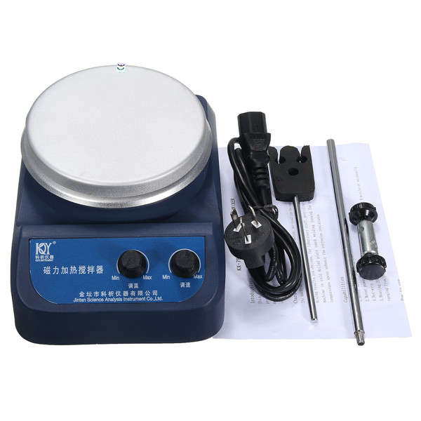 220V 200W Magnetic Stirrer Mixer Machine with Heating Plate Laboratory