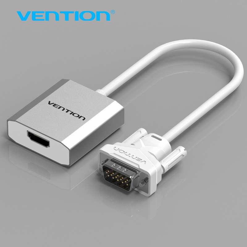 Vention ACE Series 0.15m VGA To HDMI Switch Signal HD Convertor Micro USB Extend Mode Audio Cable