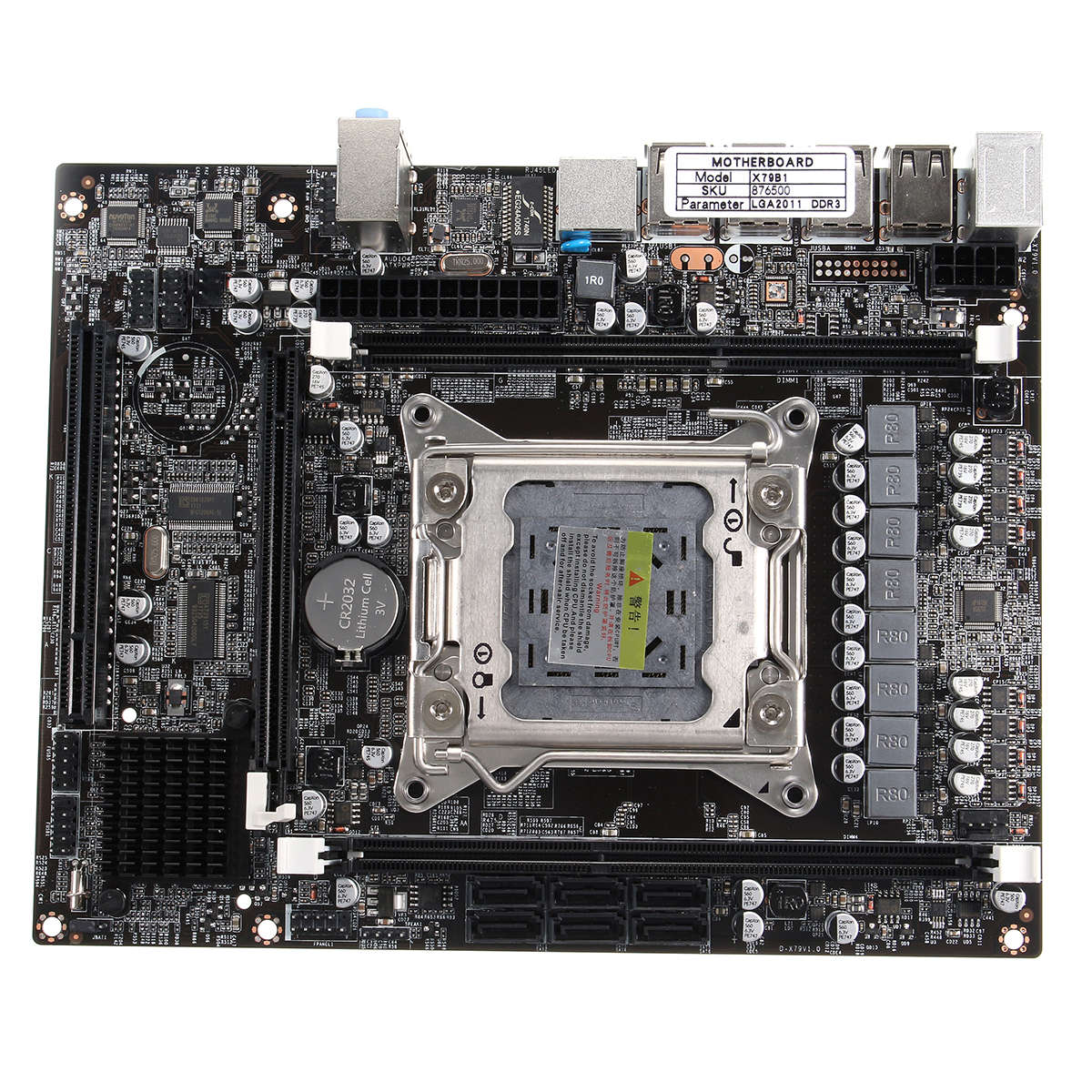 X79 All-Solid Capacitor MicroATX Motherboard Mainboard for Intel LGA2011