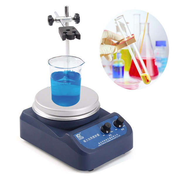 220V 200W Magnetic Stirrer Mixer Machine with Heating Plate Laboratory