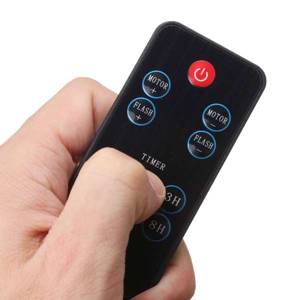 12 Patterns 4W LED Remote Projector Stage Light Moving Laser Spotlightt for Christmas Halloween