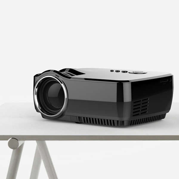GP70 LCD Portable LED Projector 1080P Full HD 1200 Lumens HDMI USB FHD SD Home Theater Beamer