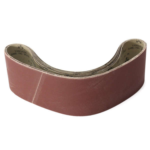 6pcs 915mm*100mm Alumina Sanding Belts 600 Grit Sandpaper Self Sharpening Oxide Abrasive Strips