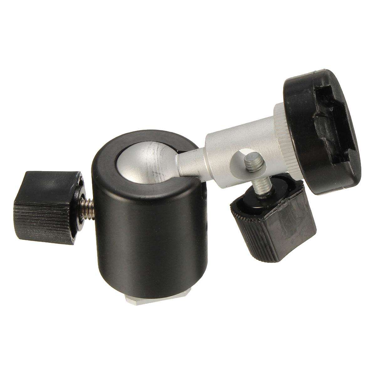 C Type 360 Degree Swivel Flash Shoe Umbrella Holder Light Stand Tripod Bracket Adapter