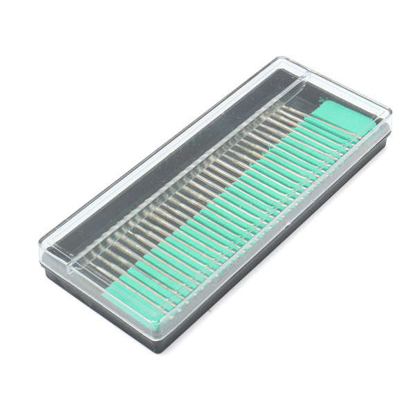 30pcs 2.35mm Diamond Emery Grinding Drill Bit Set Engraving Rotary Tool Accessories