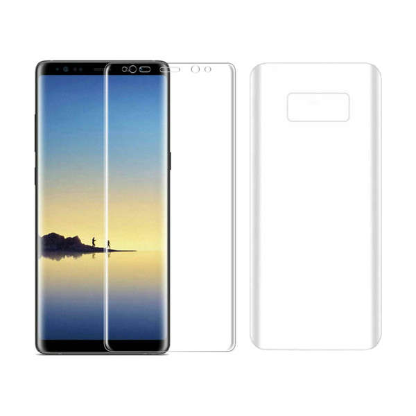 Front+Back Soft Arc Edge PET Screen Protector for Samsung Galaxy Note 8