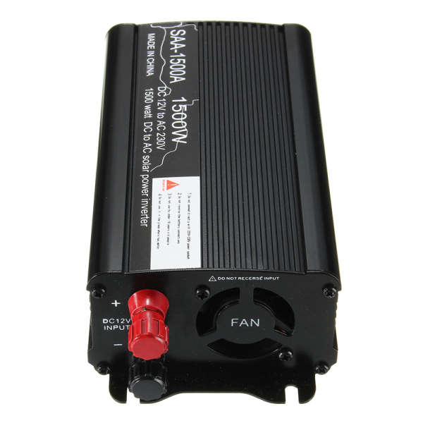 1500W DC 12V To AC 220V Solar Power Inverter Modified Sine Wave Converter