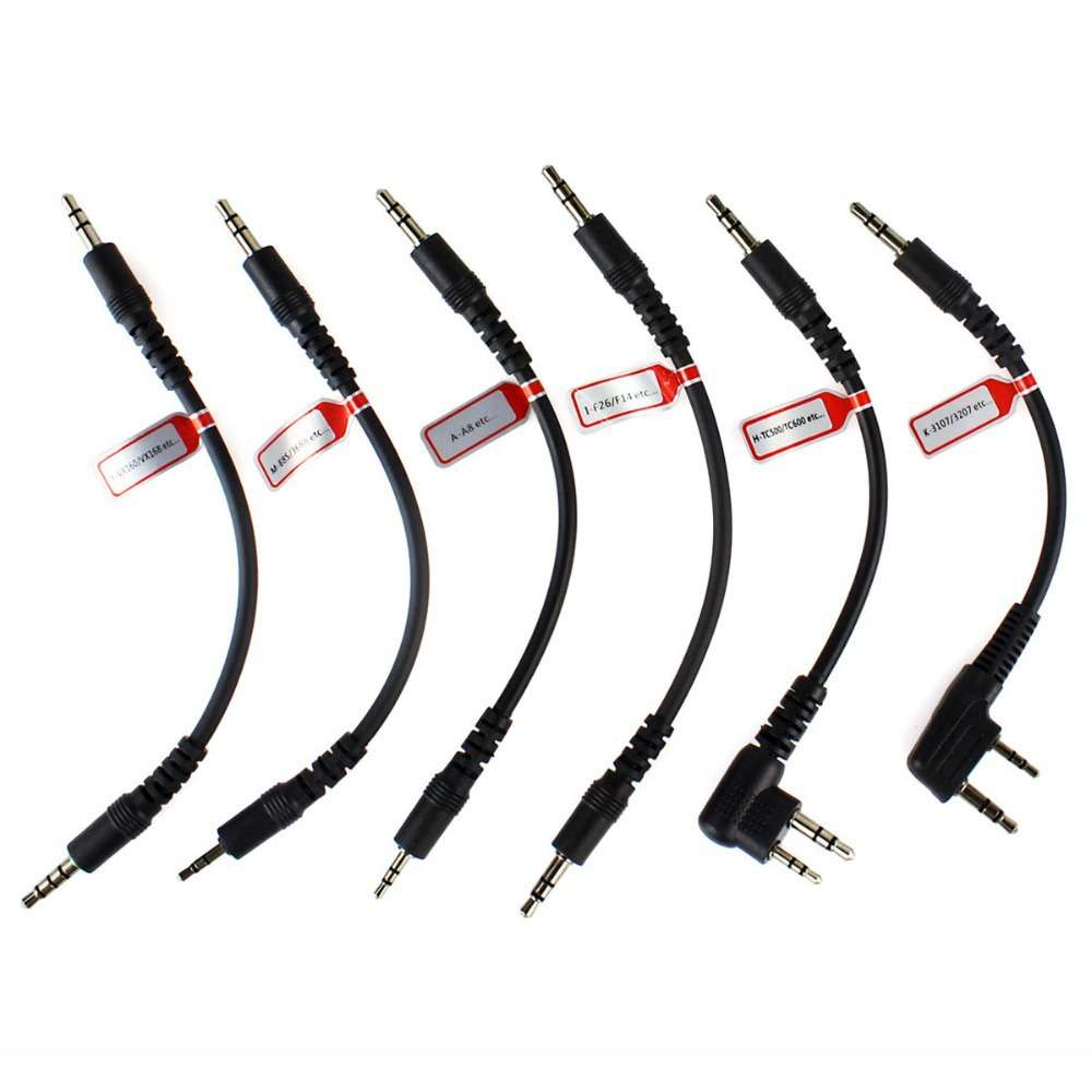 6 in 1 USB Programming Cable For BAOFENG UV-5R BF-888S For KENWOOD Motorola ICOM : Perfect Timing