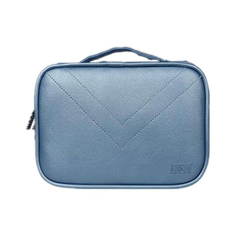 BUBM DPS-P Double Layers Adjustable Waterproof Accessory Earphone Cable Organizer Tablet Storage Bag