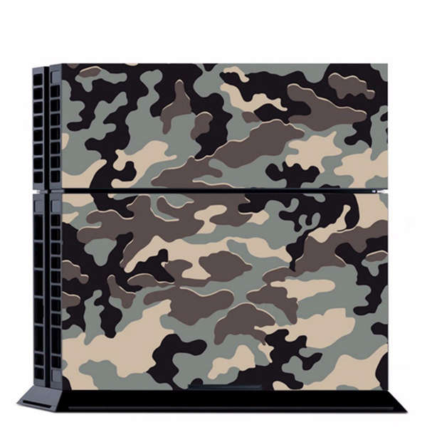 Camouflage Pattern Skin Sticker for PS4 Play Station 4 Console 2 Controller Protector Skin