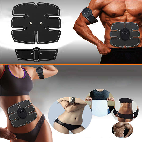 KALOAD Abdomen/Arm Muscle Stimulator EMS Training Electrical Body Shape Trainer