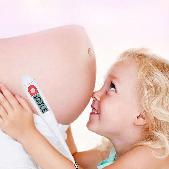 Loskii DT-12A Digital Women Basal Measuring Ovulation Body Thermometer Rectal Oral Axillary Body Tem