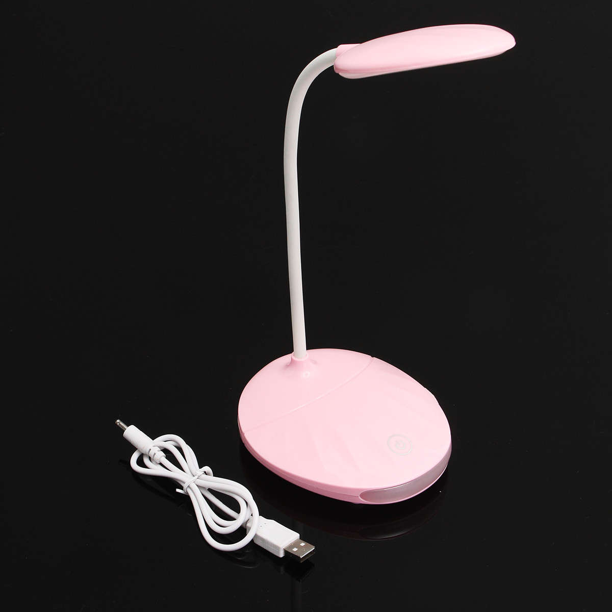 Adjustable Rechargeable Dimmable Touch Sensor LED Reading Night Table Light Desk Lamp