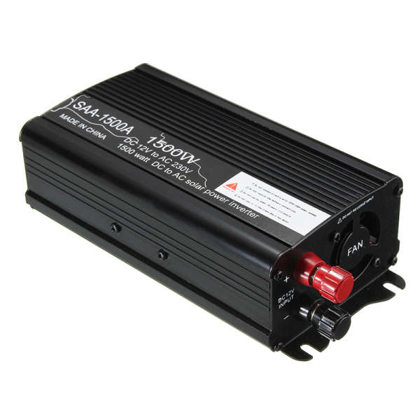 1500W DC 12V To AC 220V Solar Power Inverter Modified Sine Wave Converter