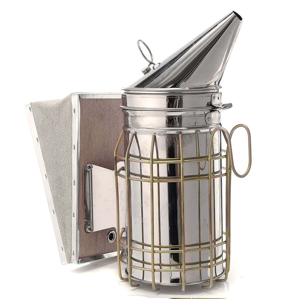 8Pcs BEE Equipment Brush Uncapping Fork Queen Catcher Hive Tool Beekeeping Set