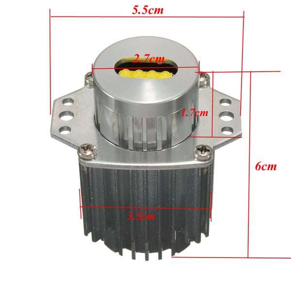 12V 80W LED Light Angel Eyes Rings Halo Marker Kits For BMW E90 E91