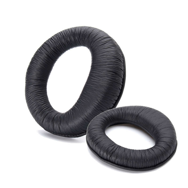 2 PCS Black Replacement PU Soft Foam Ear Pads Cushion Earmuffs for SONY PS3 Headphone Headset