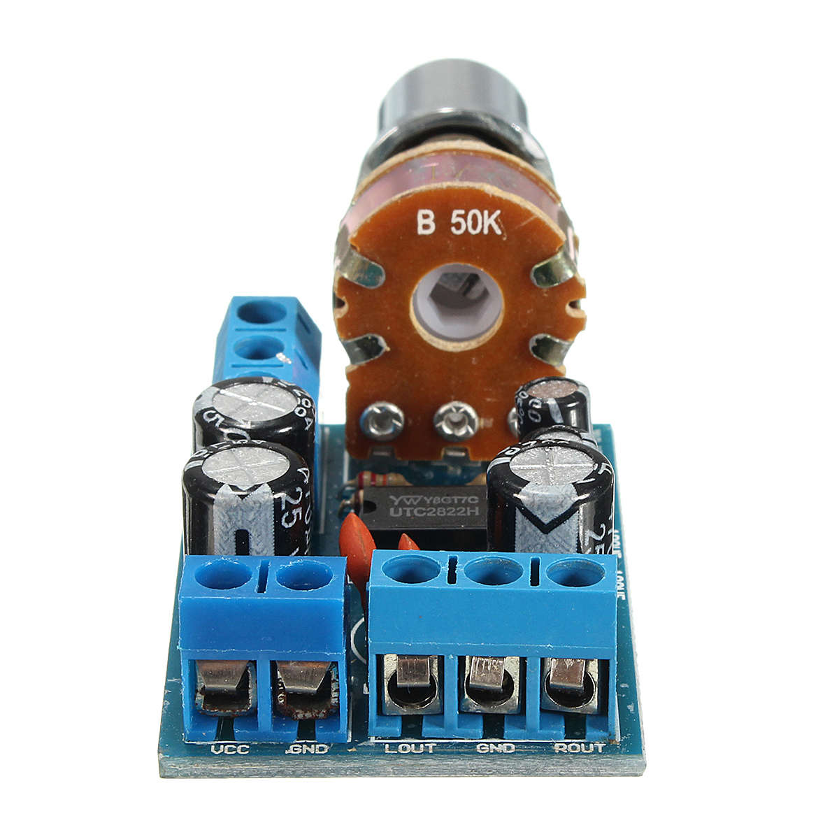 TDA2822M 1W x 2 Dual Channel Audio Amplifier Stereo Module Board Volume Control