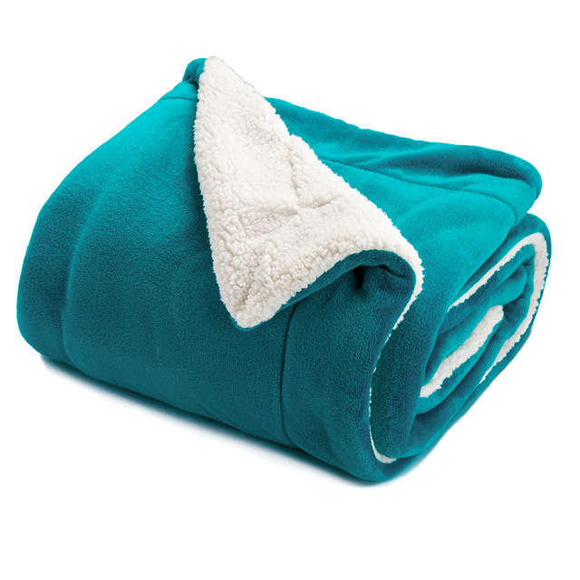 KCASA KC-FB52 Blankets Cozy Warm Plush Blanket Super Soft Blanket on the Bed Home Travel Throws for