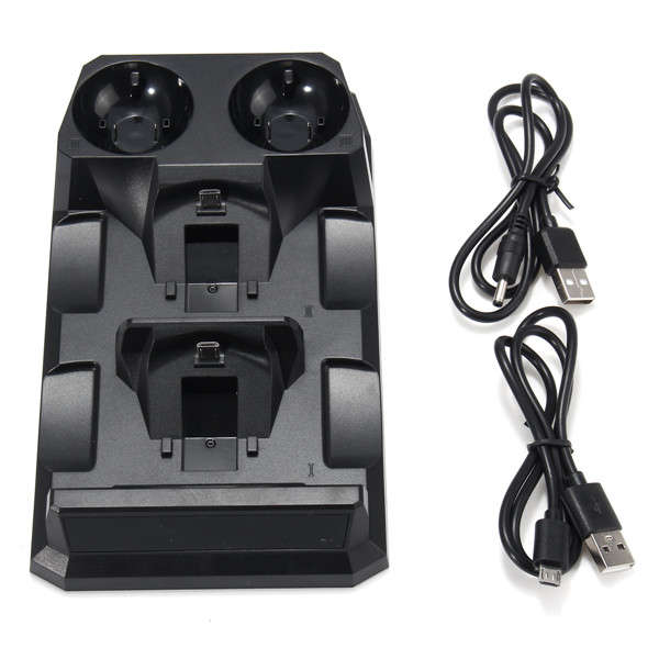 4 In 1 Controller Charger Dock Station Stand For Play Station PS4 PSVR VR Move