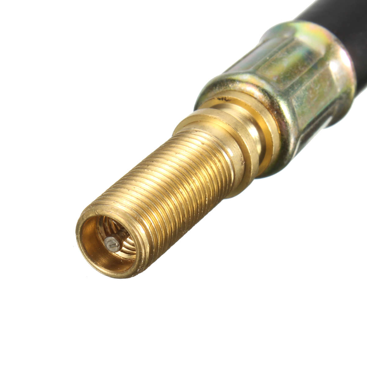 190mm Tire Tyre Valve Extension Adapter Twin Wheel with Dust Cap