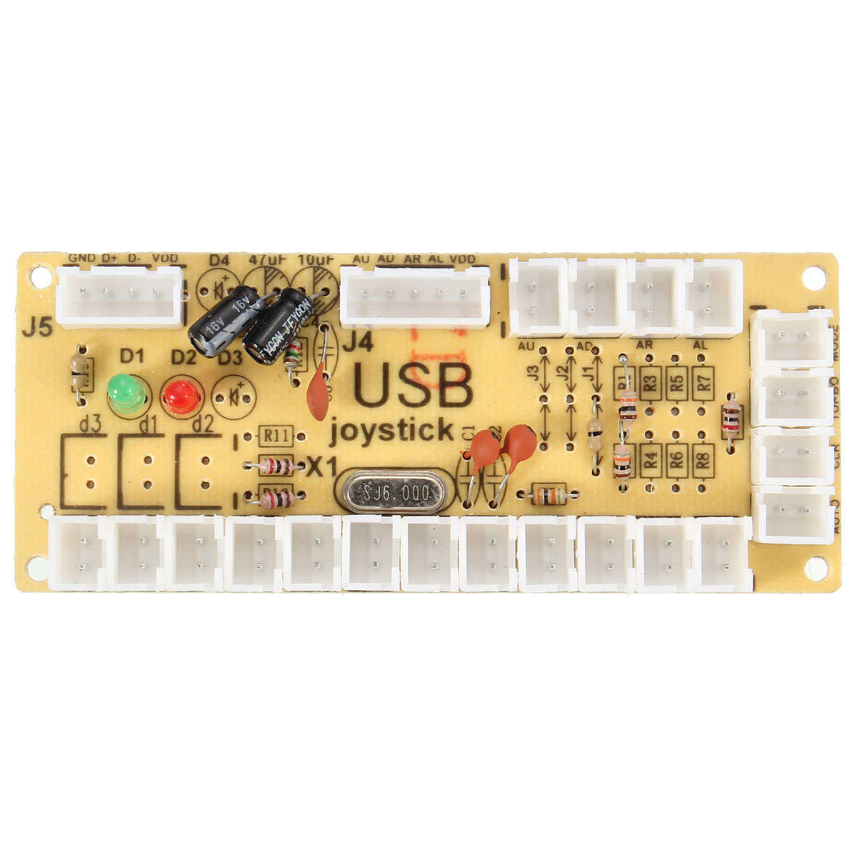 Game DIY Arcade Set Kits Replacement Parts USB Encoder to PC Joystick and Buttons