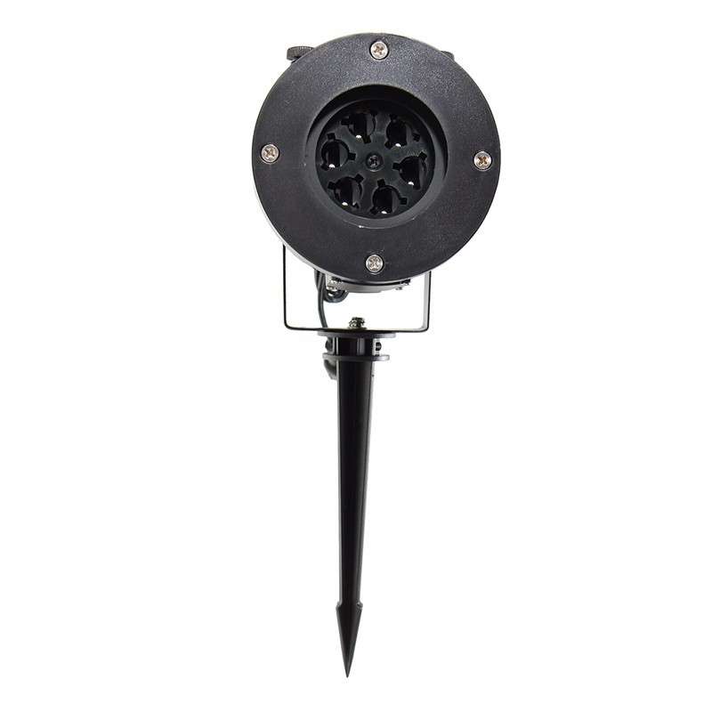 12Pattern Waterproof LED Moving Laser Projector Stage Light Christmas Halloween Lamp