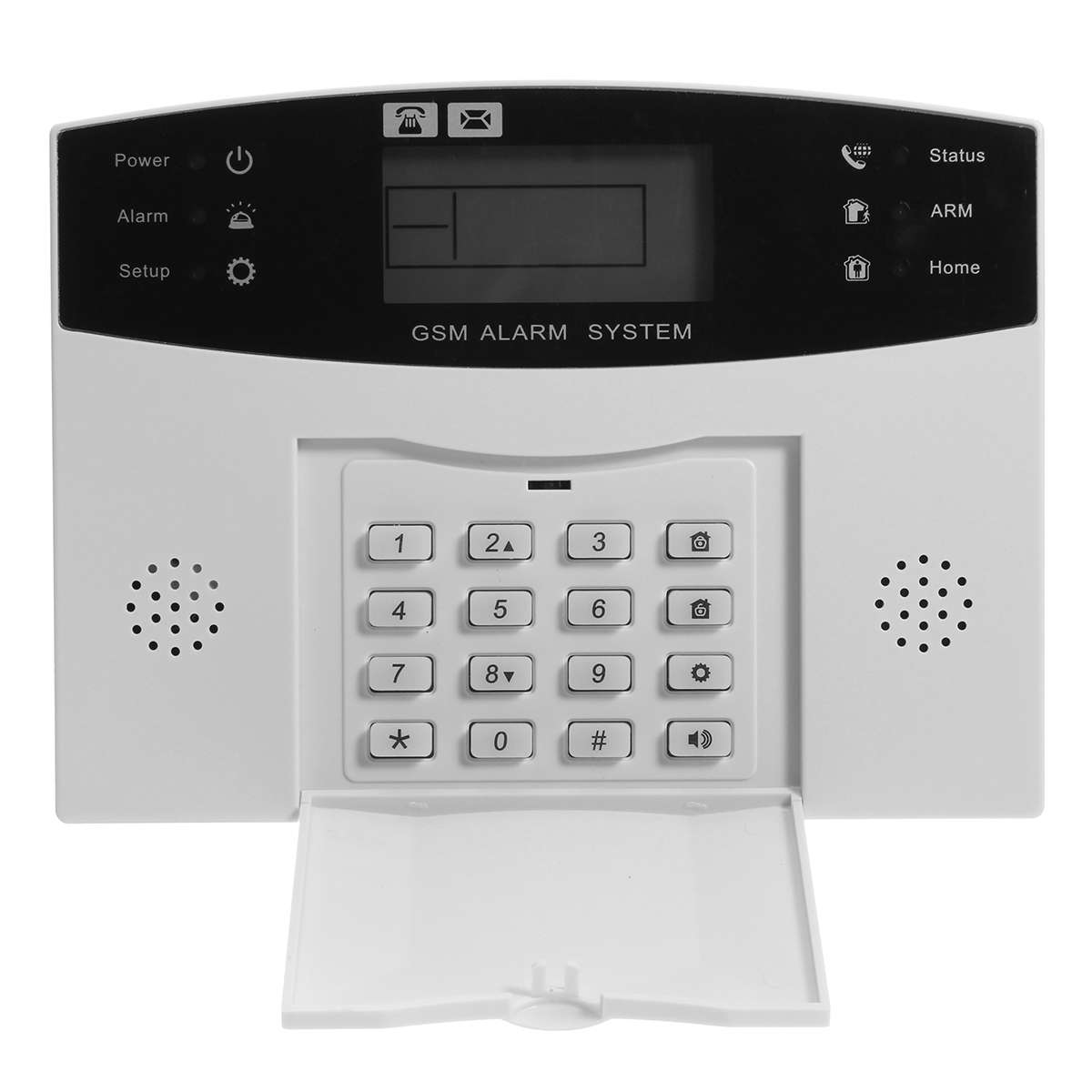 LCD Security Wireless GSM Auto Dial Home House Burglar Intruder Alarm System