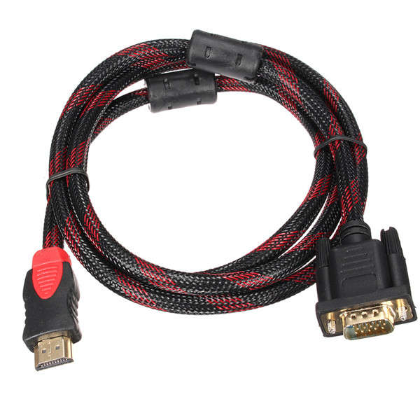 1080P HD Male to VGA Male Video Converter Adapter Cable for PC DVD HDTV