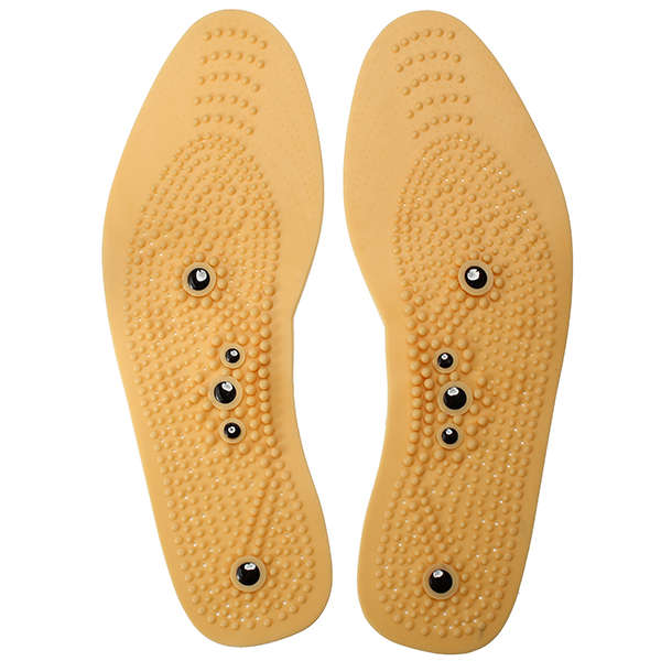 Magnetic Therapy Acupressure Foot Massage Shoe Insole Massager Insert Pad Health Care