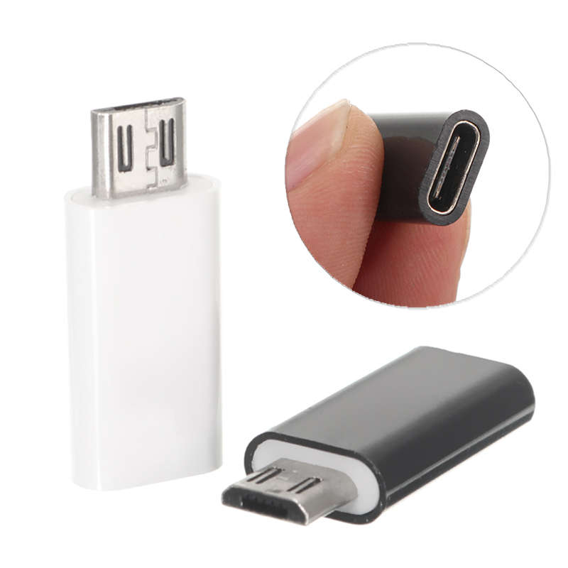 USB3.1 Type-C Female to Micro USB Male Connector OTG Adapter for Mobile Phone