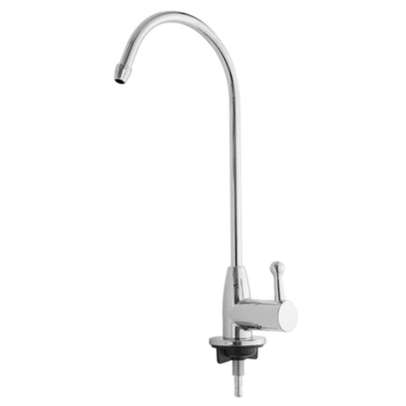 304 Stainless Steel Sink Faucet 1/4 Inch Tube Ceramic Valve Tap Water Clean Filter Purifier