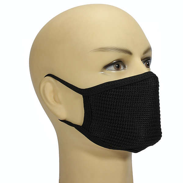Black Mouth Face Mask Health Cycling Anti Dust Face Mask Unisex