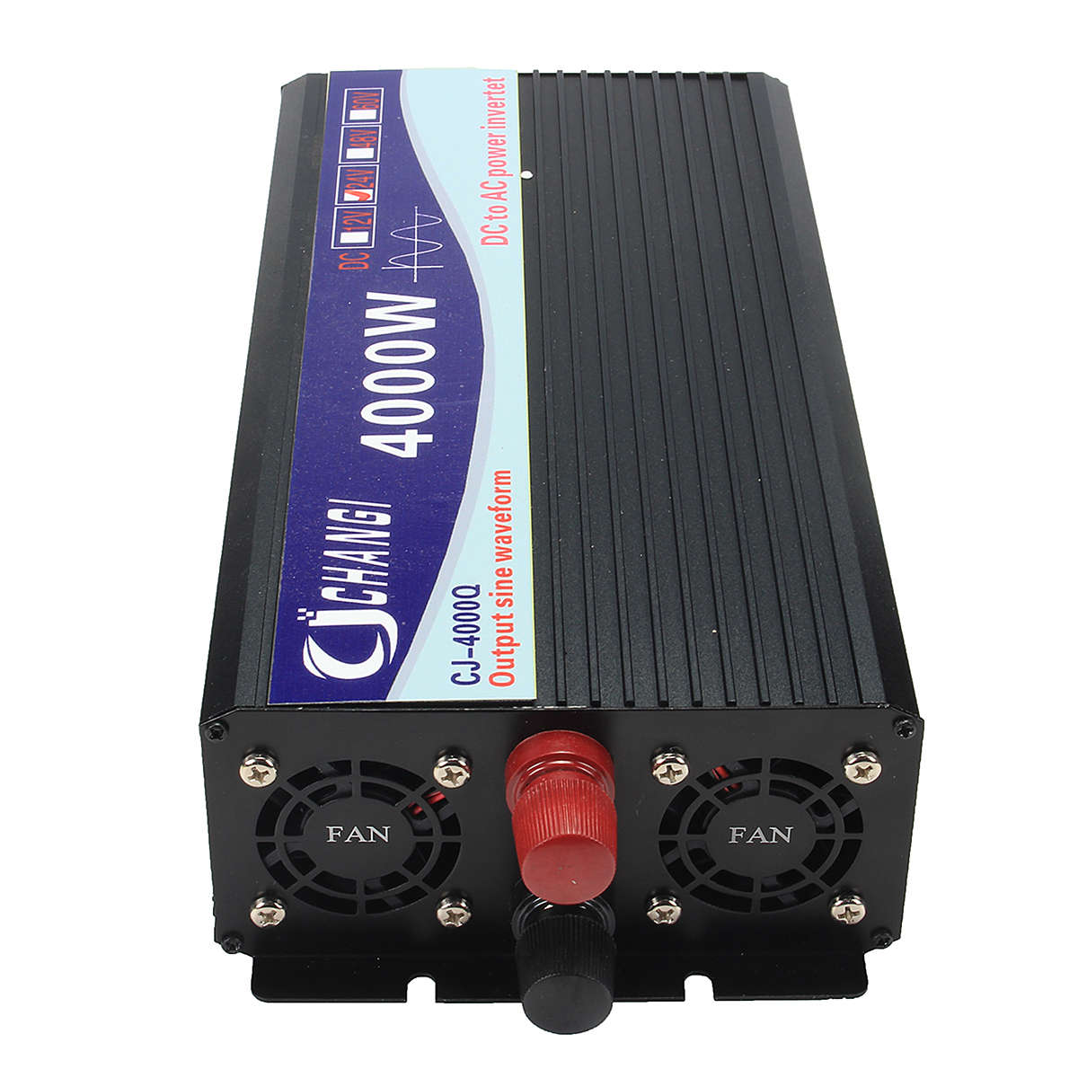 Intelligent Color Screen Pure Sine Wave Power Inverter 12V/24V To 220V 3000W/4000W/5000W Converter