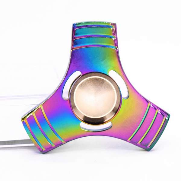ECUBEE Colorful EDC Hand Spinners Finger Spinner Fidget Gadget Focus Reduce Stress Gadget